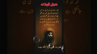 Imam Ali.A.S. Nahajul Balagha Deep Urdu Quotes #shortsvideo #youtubeshorts #hazratali #imamali