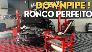 O RONCO PERFEITO PARA O JETTA GLI DONWPIPE + CATBACK ! ESTRALANDO TUDO!