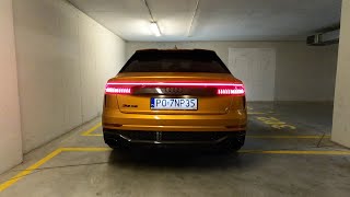 Audi RSQ8 4.0 V8 Light Show / ambient light, Matrix LED headlights and OLED dynamic rear lights