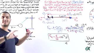 قانون كولوم و الموصلات المشحونة ٦    اول لاف ماث    فيزياء الاول ثانوي   محمد محيسن حصة 6