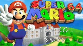 Top 10 Super Mario 64 Stars