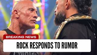 The Rock Appears To Set Record Straight On WrestleMania Report