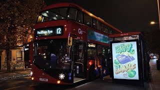 FRV + Diversion - London Bus Route 12 | Oxford Circus - Dulwich Libary | LT451 & LT444 | NB4L - NRM