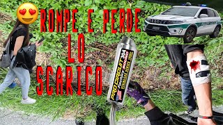 ROMPE e PERDE lo SCARICO a 25KM da CASA!! - Yz 125 Vs Police ( Ful Gas, Pure Sound, Vs Sx 125 2024)