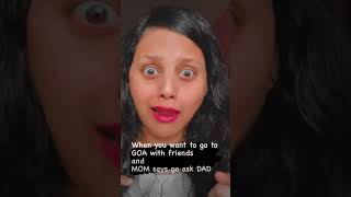 Goa plan ki kahani ... #shorts #youtubeshorts #relatable #funny #anushrut #comedy #cutekid