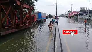 TEROBOS BANJIR PAKAI SEPEDA|SEMARANG