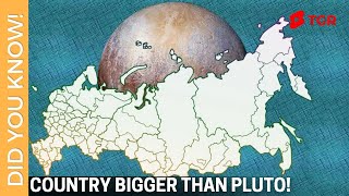 Which Country Has More Surface Area Than Pluto? | #ShortVideo 116