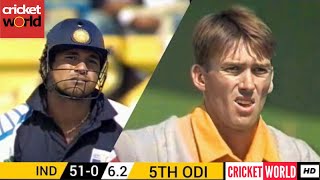 21 year Old Sachin Attacking Mighty Australian bowlers like a Boss