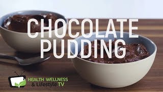 SUPER HEALTHY VEGAN CHOCOLATE PUDDING - with host Tammy-Lynn McNabb