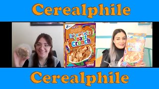 #Cerealphile and Ali tasting Dulce de Leche Toast Crunch from an underwater prison in Bikini Bottom