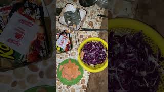 cooking  spicy noodles06  sophall yummy  #eating #