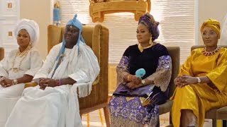 OONI OF IFE PREPARES TO RECEIVE NEW QUEENS! CELEBRATES THE LOVELY WOMEN IN HIS LIFE