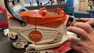 Replacement handle and sole for Stihl MSA 300 part.1