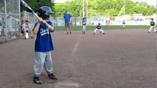 6-yr-old Unassisted Triple Play