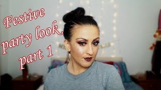 FESTIVE PARTY MAKEUP | 24 DAYS OF LEILA LAND