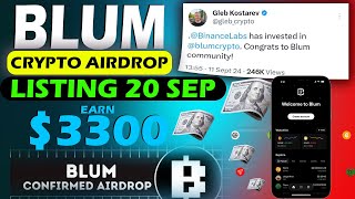 Blum Airdrop Listing Date - Blum Airdrop Update - Blum Airdrop Listing - Blum Airdrop Claim - Blum