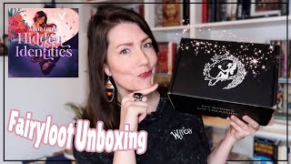 FANTASY BOOK BOX: Unboxing FAIRYLOOT April | Hidden Identities🦹🏽‍♀️