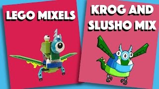 LEGO Mixels - Krog And Slusho Mix - Stop Motion Build (How to Build)