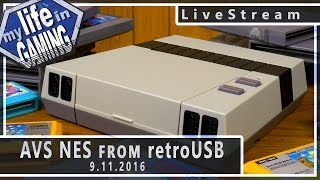 AVS NES w/ Brian from retroUSB :: LIVE STREAM