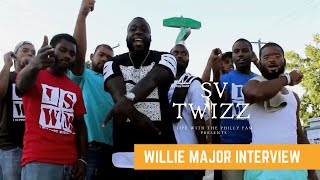 WILLIE MAJOR CANNON CONNECT EXCLUSIVE INTERVIEW AND FREESTYLE SV STAND UP