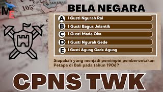 Tes Wawasan Kebangsaan Indonesia | Bela Negara 20 Soal - CPNS 2024