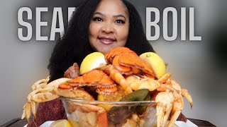 GOOD FRIDAY SEAFOOD BOIL MUKBANG | @Shai.b