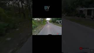 senam jantung gara" ada kucing mo nyebrang #sunmori #touring #motovlog #shorts #wonogiri