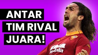 Transfer Kontroversial Gabriel Batistuta Yang Antar AS Roma Raih Gelar Juara!