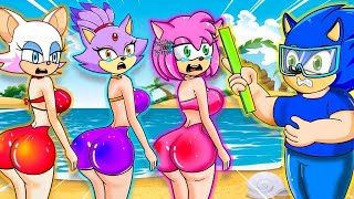 Sonic Looking For Love - Amy , Rouge Or Blaze - Sonic Comedy 2D