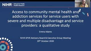 Access to community mental health and addiction services in Newcastle & Gateshead