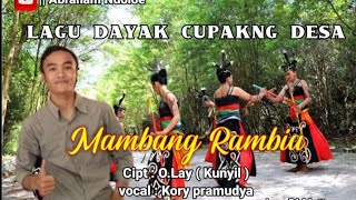 Lagu Dayak Remix Terbaru 2023|| MAMBANG RAMBIA NEW