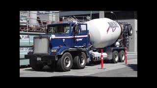 CONCRETE TRUCKS. MEGA MACHINES IN CONSTRUCTION. Episode 10