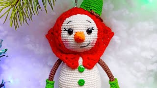 Амигуруми: схема Снеговушка | Игрушки вязаные крючком - Free crochet patterns.