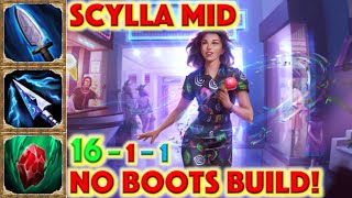 SMITE HOW TO BUILD SCYLLA - Starcourt Eleven Scylla SkinShowcase + Scylla Mid Build + No Boots Build