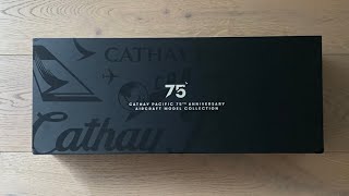 Cathay Pacific 75th anniversary aircraft models collector's box set #shorts