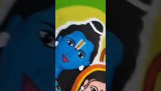 ram aayenge, ram Sita rangoli, diy ram ji rangoli design #like #trending #share #1millionviews