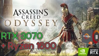 RTX 3070 + Ryzen 1600 | Assassin's Creed Odyssey | 4k, 1440p, 1080p