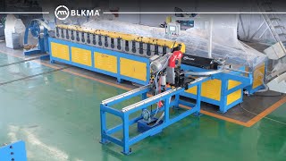 BLKMA HVAC Duct Tube hoop flange machine / Spiral round  Fitting Machine