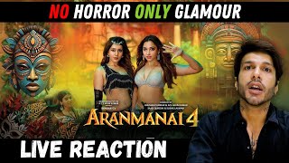 Aranmanai 4 | Trailer Reaction | Agr ghost itni beautiful ho ...to mujhe chipat jaaye😍🥰😘 #glamour