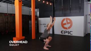 Bodyweight Overhead Squats  |  EPIC Hybrid Training