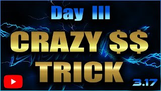 Day 3 | Lightning Trap | CRAZY CURRENCY RECIPE |