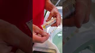 How to check your hot tub or pool water with insta-test 5 plus strips