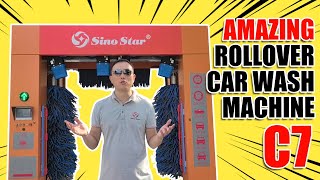 Amazing Rollover Car Wash Machine C7