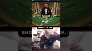 The craziest blackjack run ever seen - Xposed #shorts  #games #casino #bigwin #funny #money #gaming