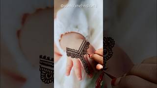 Cute Baby hand Mehndi Design ❤️#mehndi #mehndidesign #shortsfeed #shorts