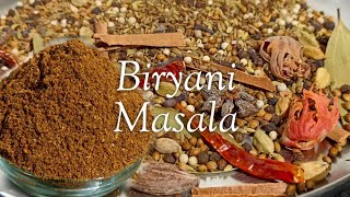 বিরিয়ানি মশলা | Homemade Biryani Masala Recipe| kolkata Chicken Mutton Biryani Masala in Bengali