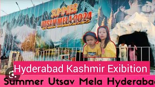 Kashmir in Hyderabad//Summer utsav Mela 2024//Kashmir exibition in Hyderabad near Prasad Mahal//