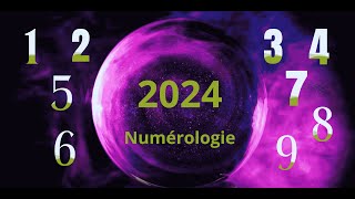 🙏 Numérologie pour 2024 , année 8,  force , accomplissement , transformation  🙏