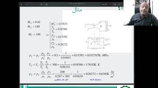 ترمودینامیک به زبان ساده 1730- مثال: جریان برگشت پذیر در کانال همگرا - واگرا(2) - دکتر نادر منتظرین