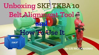 Unboxing SKF TKBA 10 Belt Alignment Tool and How To Use It